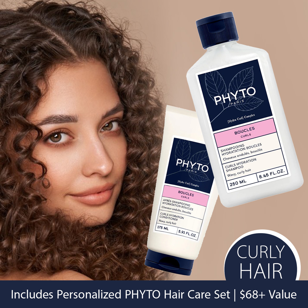 ASMR Head Spa + PHYTO Curly Anti-Frizz Treatment