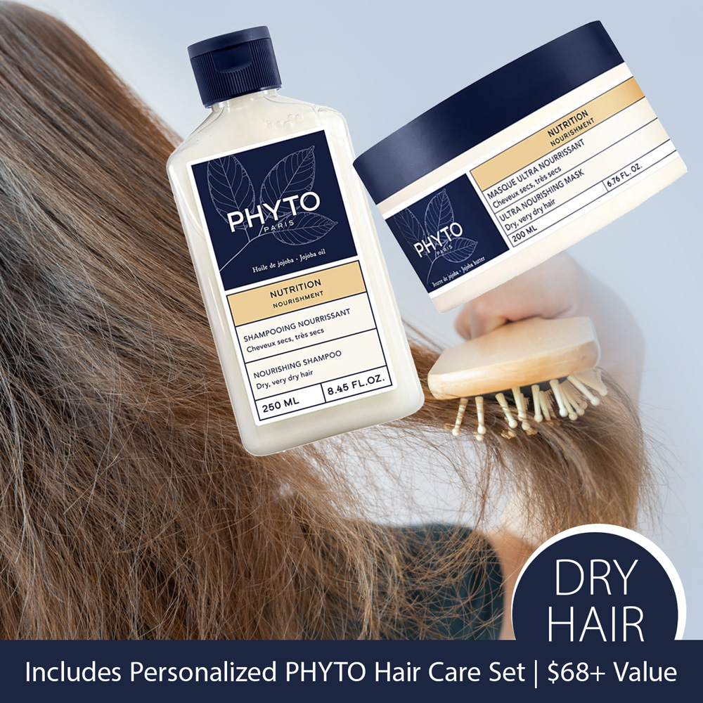 ASMR Head Spa + PHYTO Nourish Treatment for Dry Hair